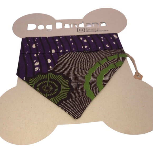 DOG BANDANA Over The Collar Dog Bandana, DOG MOMS GIFT pet neckwear-Size S/M - Picture 11 of 15